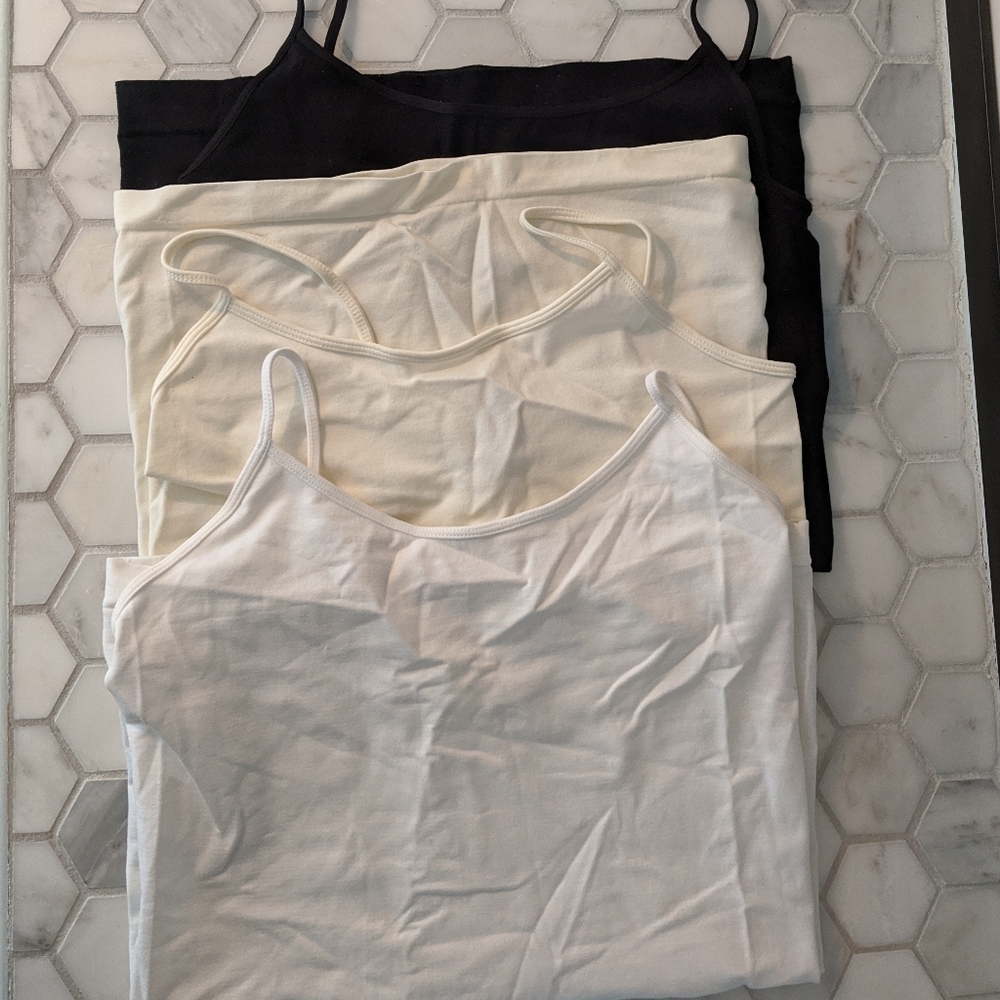 3 fit-to-your-body camisoles